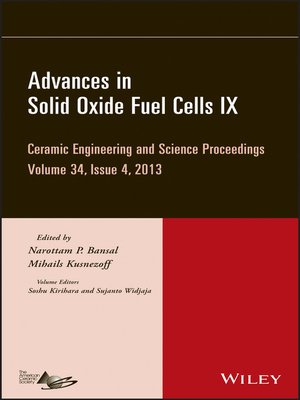 cover image of Advances in Solid Oxide Fuel Cells IX